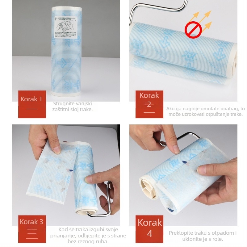 Miaojie Sticky Dust Master Ljepljivi cilindar za čišćenje prašine po podu, plastika, porijeklo Jiangsu, Ljeto 2013, Lipi za uklanjanje dlaka