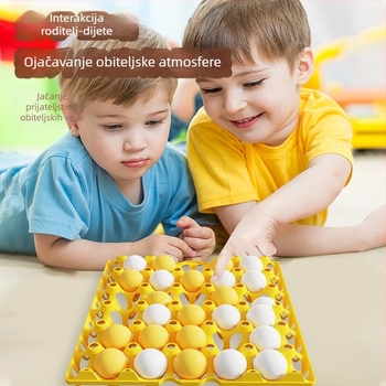 Višestruki stolni set za djecu – konkurentne multiplayer igre uz interakciju roditelj-dijete, edukativna igra, plastična, za uzrast 4–6 godina