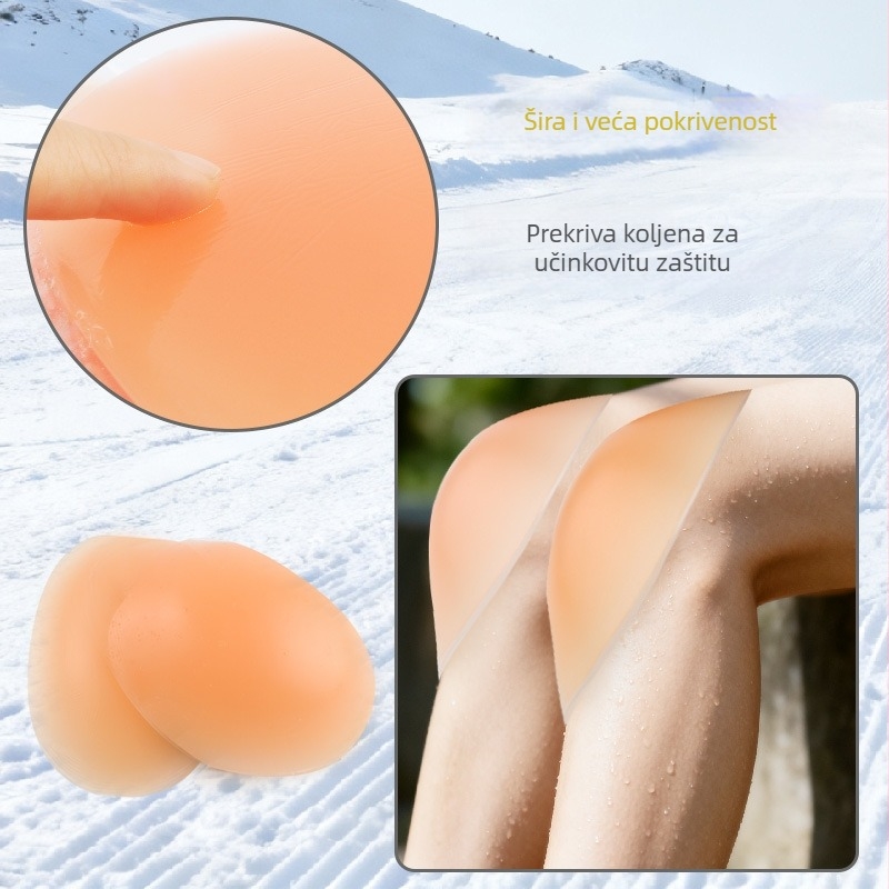 Silikonski štitnici za koljeno za skijanje i klizanje, zaštita koljena, Xinrui