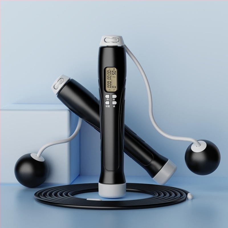 Bosskay bežični pametni preskakalač užeta – prilagodljiv, s brojačem, dvostruka namjena za učenike i odrasle; ABS materijal, specifikacija 2.8, fitness i sport