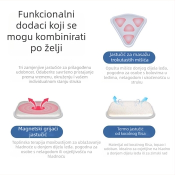 Tanak lumbalni pojas za potporu s čeličnom pločom, 3D mrežastim materijalom i samozagrejajućom tkaninom za svakodnevnu upotrebu