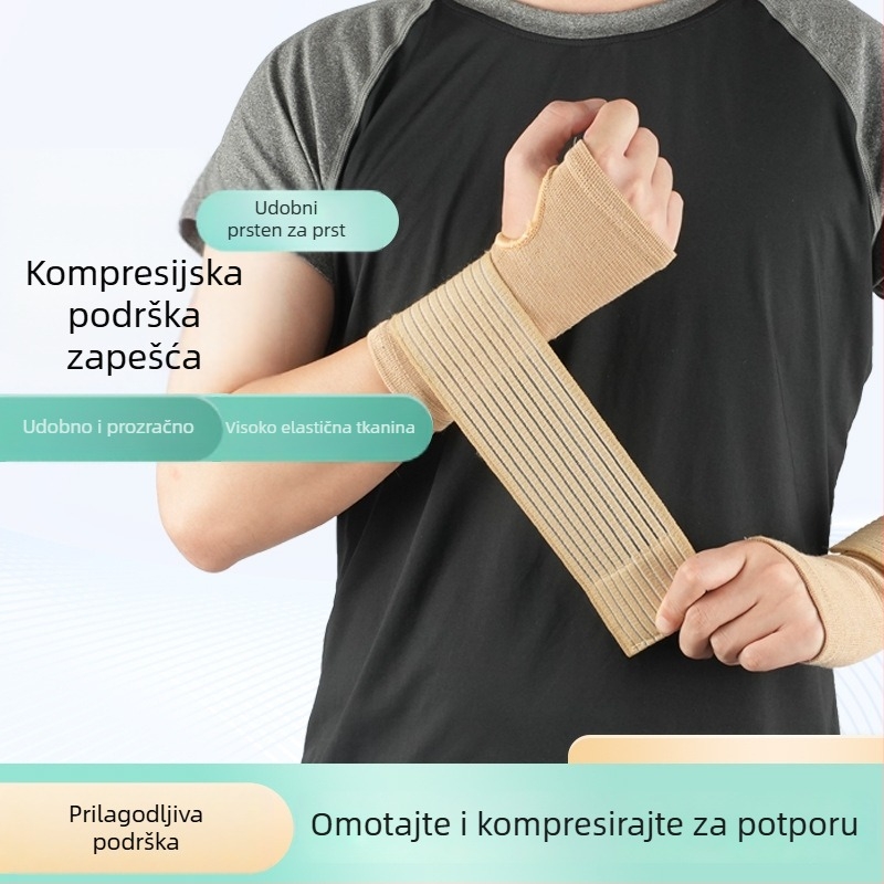 Stisnuti zaštitnik dlana i zapešća – zglobni pojas za fitness i vježbanje