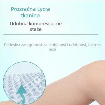 Koljenasti štitnik s silikonskom oprugom za muškarce i žene — za biciklizam, trčanje i planinarenje; kompresijski pojas za zaštitu patelarne kosti