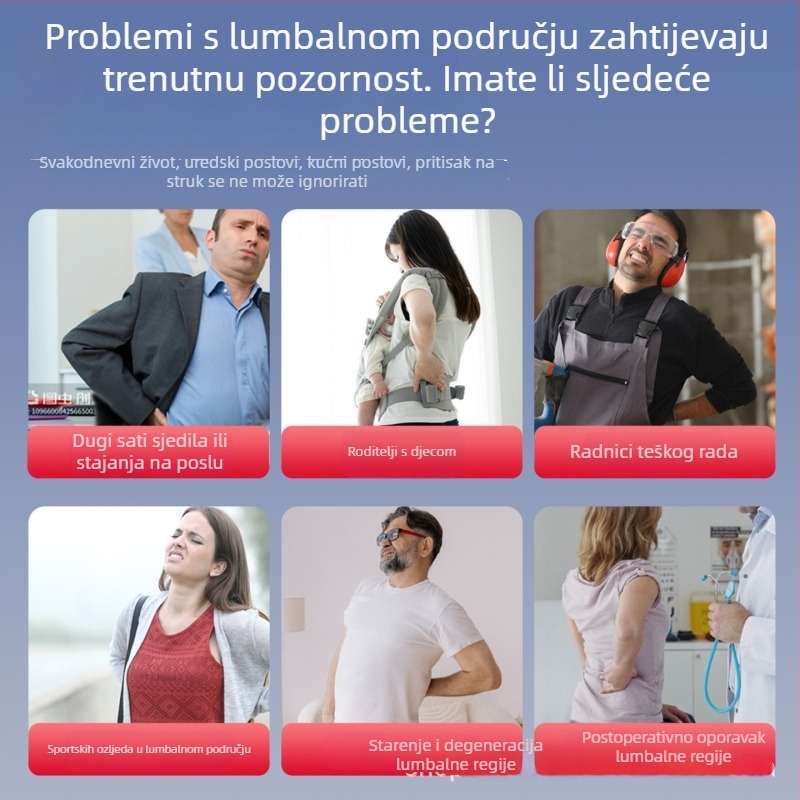 Elastični pojas za struk od Spandexa za odrasle – planinarenje