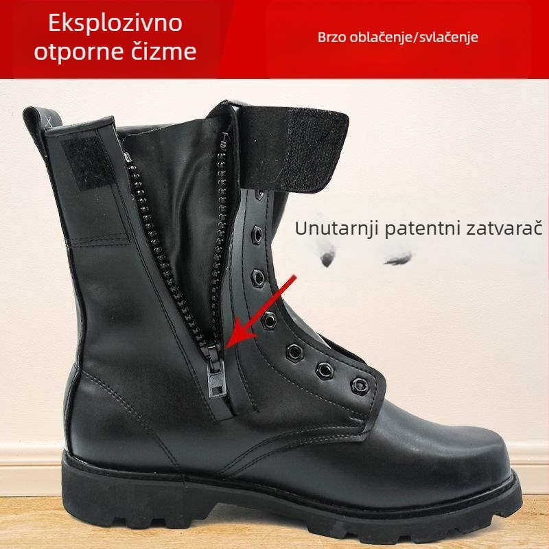 Muške čizme u stilu Martina, visoke, s toplom podstavom, za outdoor upotrebu