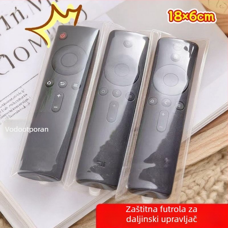 Zaštitni kućište za daljinsko upravljanje, vodootporno i prašinu otporno, za kućne klima uređaje i daljinske upravljače TV-a, prozirna vrećica za toplinsko stezanje (Materijal: Drugo; Glavni materijal: Drugo; Sadržaj: 1; Stil: Moderna jednostavnost)