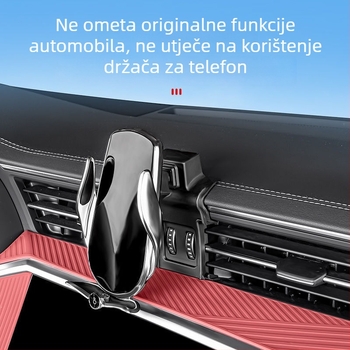 Silikonska zaštitna podloga za središnju konzolu Audi A6L – unutarnja dekoracija i pohrana