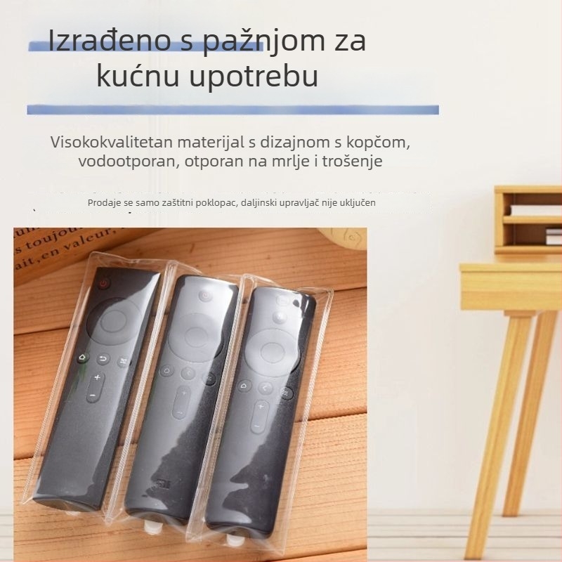 Zaštitna navlaka za daljinski upravljač – Univerzalna kompatibilnost, Moderna minimalistički stil, Materijal: Drugo, Bez prilagodbe
