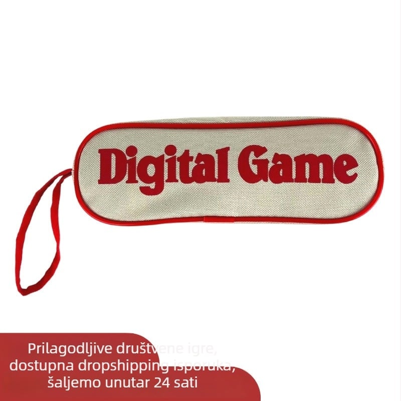 Digitalni Mahjong društvena igra od plastike, kategorija: šah, pakiranje: u vrećici, pogodno za uzrast 14+