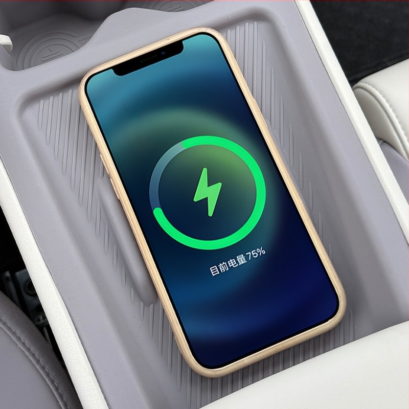 MG4 Komplet za unutarnje modifikacije: kućište držača čaše s bežičnim punjenjem, integrirana silikonska podloga za središnju konzolu, TPES materijal