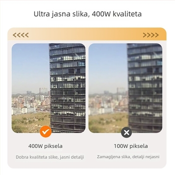Unutarnja 4G kamera za nadzor s noćnim vidom 0.00001 lux, senzor 1/2.9, funkcija alarma, napajanje 48V