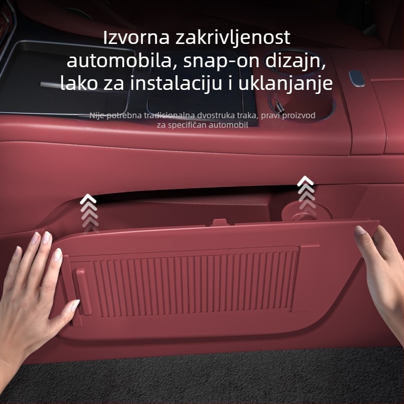 Rolna roleta za središnje upravljanje M7M8 — pregrada privatnosti, ABS, Snap-on ugradnja