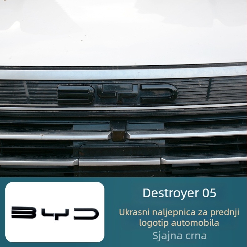 Dekorativne stražnje naljepnice za BYD Destroyer 05, nehrđajući čelik, model Ozf, brend Hanbang jiechen