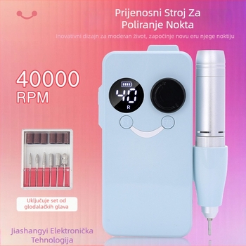 OSANUV BY02 Prenosni punjivi alat za nokte – uklanjanje laka i poliranje, niska buka, električni brusilac, podrijetlo Guangzhou
