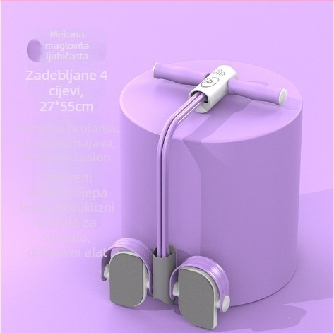 Uređaj za pomoć pri sklekovima s pedalnim naprezanjem i funkcijom brojanja, sustav šest užadi za kućnu upotrebu