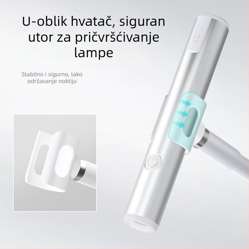 Stalak za lampu za sušenje noktiju – ručni, pravokutni, višefunkcionalni, prijenosni
