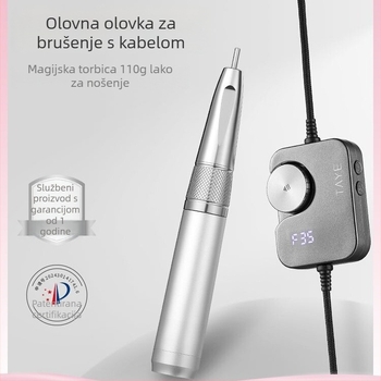Električni pilnik za nokte u olovku – Marka: Her leaves; Domaća marka; Za opću uporabu; Nije uvezeno