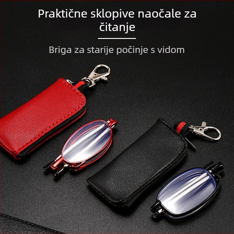 Nove naočale za presbiopiju s metalnim teleskopskim ramenima, zaštita od plavog svjetla, UV zaštita, unisex