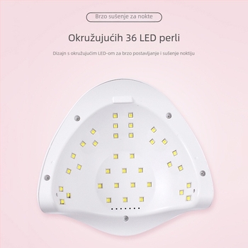80W Sun19 LED lampa za manikuru – brzo sušenje gel laka, profesionalna i kućna upotreba