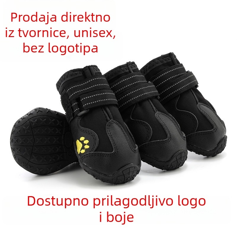 Psi cipele - Guma, Vodootporne, Protuklizne, Otporne na habanje, Zadržavaju toplinu