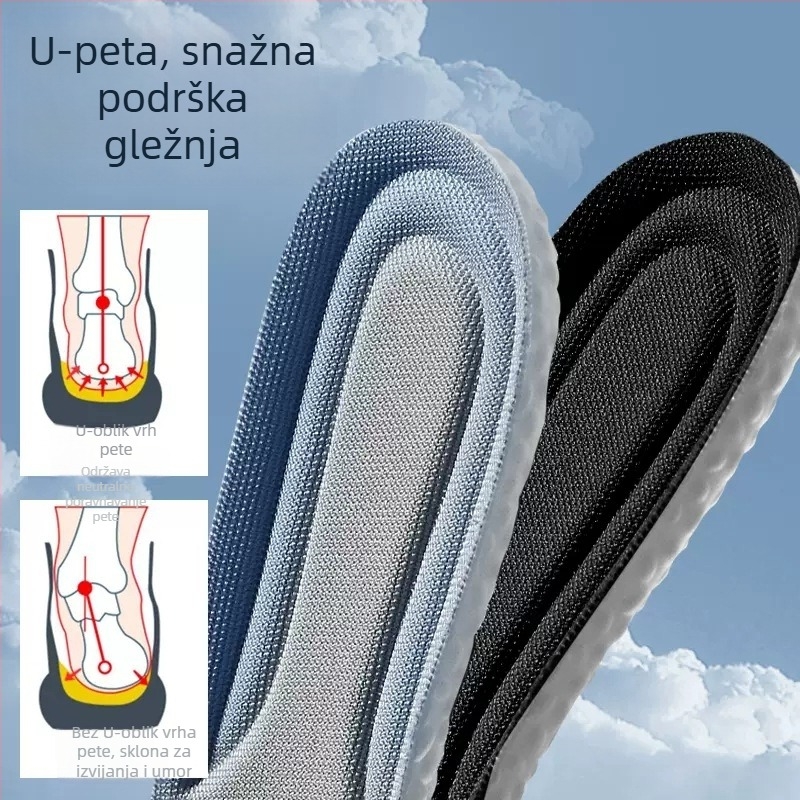 Peinong sportske uloške za cipele – PU, prozračne, upijaju znoj, apsorbiraju udarce, cijeli ulošak