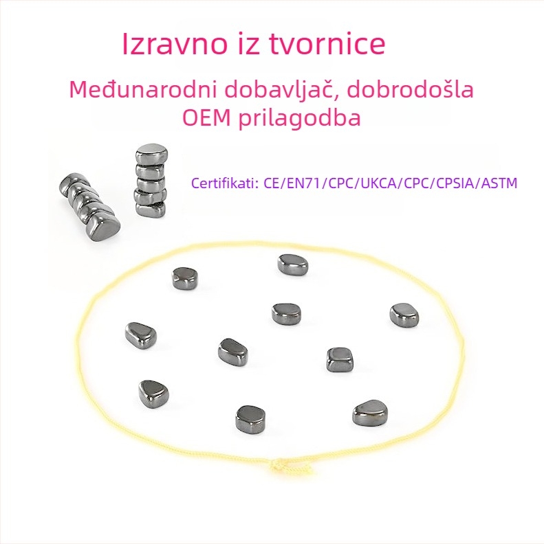 Magnetska stolna šahovska igra za obiteljsku interakciju (Materijal: plastika; Dobna skupina: 15–60 godina; Vrsta: stolne šahovske igre; Razvija intelekt i koordinaciju ruku i oka)