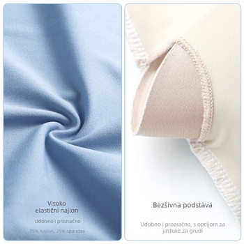 Ženski baletni kombinezon s leđnim U-oblikom mrežastim panelima, Lycra/Nylon 75%, za odrasle, ples, proljeće-ljeto