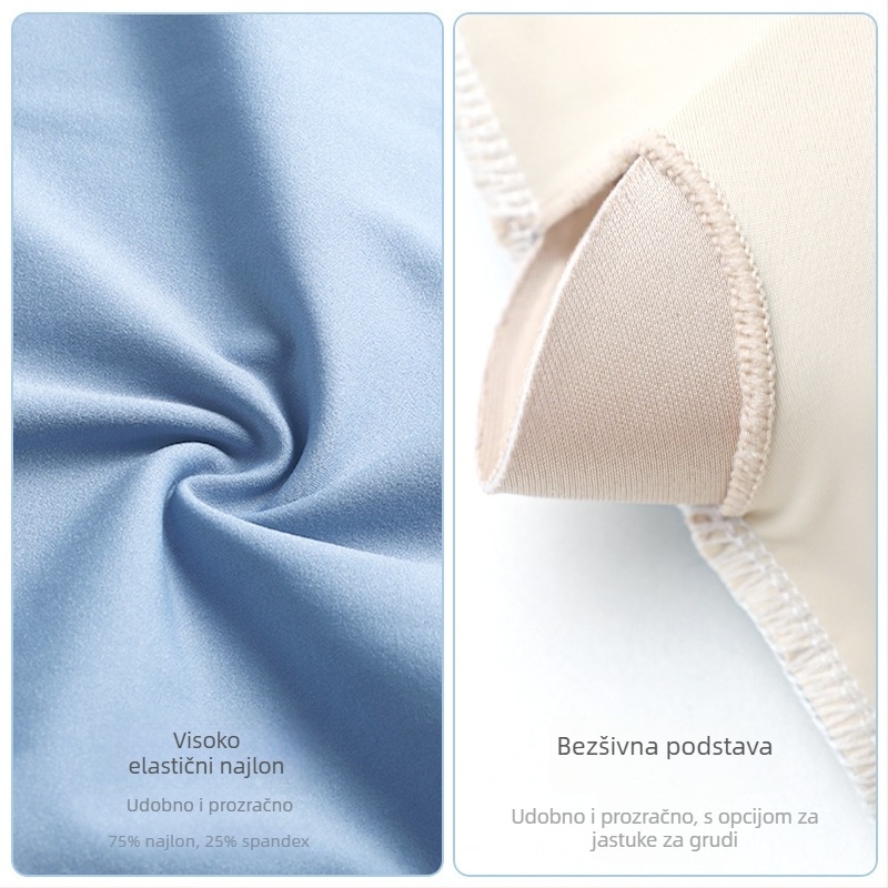 Ženski baletni kombinezon s leđnim U-oblikom mrežastim panelima, Lycra/Nylon 75%, za odrasle, ples, proljeće-ljeto