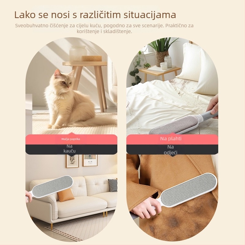 Qiwang plastična rola za uklanjanje vlakana s odjeće — moderan jednostavan dizajn, uklanja dlake i vlakna