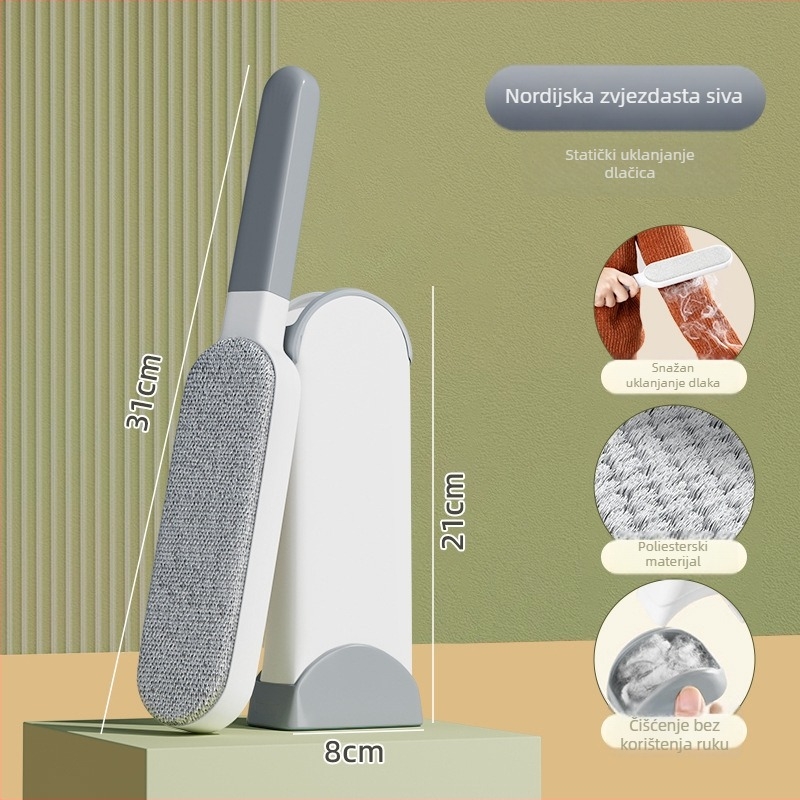 Qiwang plastična rola za uklanjanje vlakana s odjeće — moderan jednostavan dizajn, uklanja dlake i vlakna