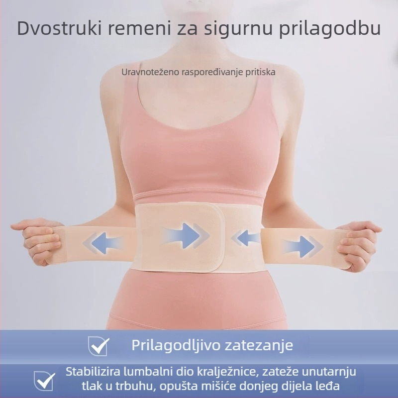 Wisden Ženski pojas za zaštitu struka, ultra-tanki dizajn, od poliester vlakana, za trčanje