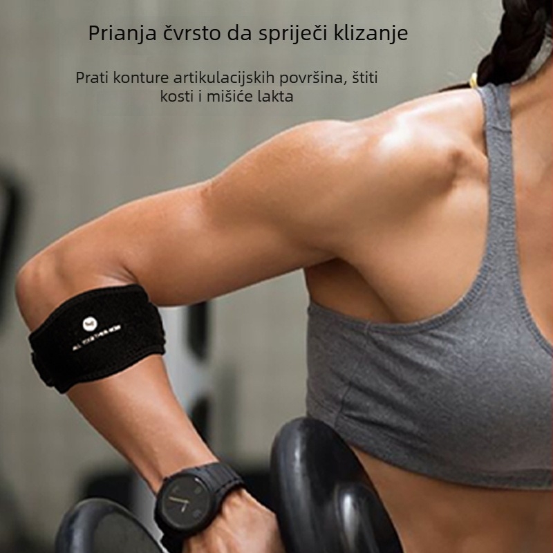 Elbow Sleeve s podesivom kompresijom – pamuk-najlon materijal, za odrasle, vanjski sportovi