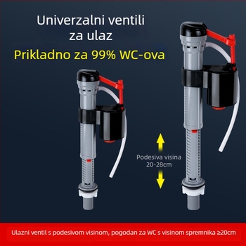 Toaletni dovodni ventil s plovnim ventilom | materijal: POM | marka: Shengfeng Zhongsu | izravna instalacija | stil: moderni minimalistički