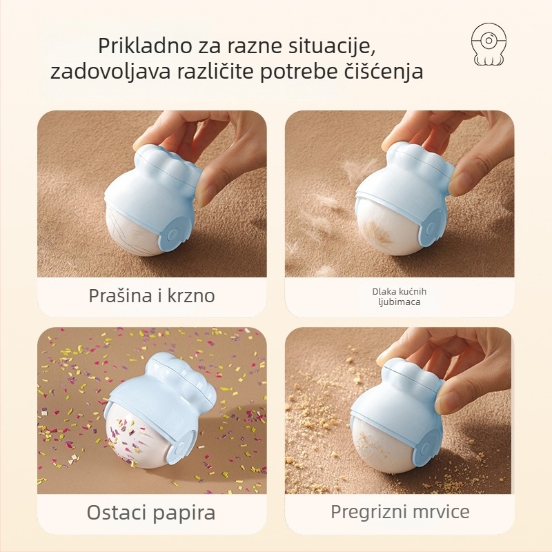 Xiangfei Plastični Uklanjivač Dlaka – Rolna za Uklanjanje Dlaka s Odeće i Kućnih Ljubimaca, Moderni Minimalistički Stil, Podrijetlo Zhejiang, Lansiranje 2025