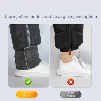 Nogu koljena za električna vozila – zimski model s vjetro- i vodonepropusnosti, otporan na hladnoću i toplinu; debele; za vožnju bicikla, dostavu i vožnju motocikla; za odrasle, proljeće 2025