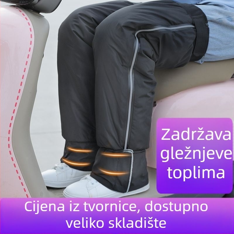 Nogu koljena za električna vozila – zimski model s vjetro- i vodonepropusnosti, otporan na hladnoću i toplinu; debele; za vožnju bicikla, dostavu i vožnju motocikla; za odrasle, proljeće 2025