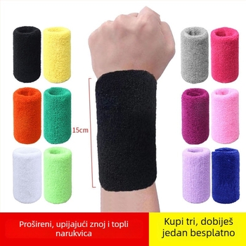 Narukvica za zglob za fitness - poliester, univerzalno prilagođavanje, pogodna za nogomet, zaštita zgloba