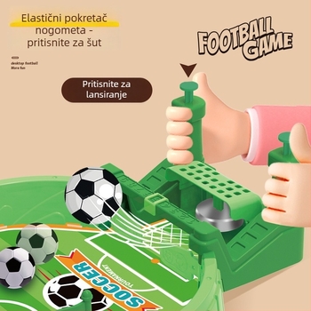Dječji stolni nogomet – dva igrača, roditelj-dijete interaktivna edukativna stolna igra za uzrast 4–6 godina, od plastičnog materijala