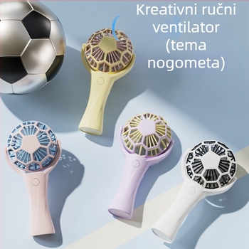 Prijenosni ručni ventilator - Brushless motor, Ugrađena baterija 500–800 mAh, 3 brzine, Trajanje 3–6 h