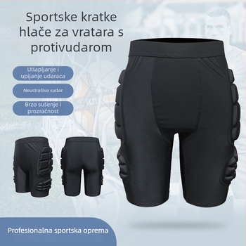 Kompresijske šorceve sa zaštitom struka – spandex, odrasli, kombinirana sportska zaštitna oprema