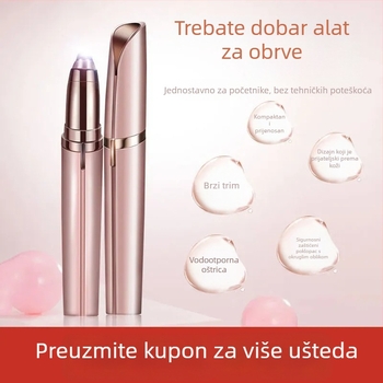 Električni alat za oblikovanje obrva, USB napajanje, težina 75 g, za kućnu uporabu