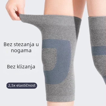 H&Y Kolenj zaštitnik s Loopom od svile – Zimska topla, debela zaštita za odrasle, proljeće 2025, materijali: vlakno bambusa, svila, spandeks, najlon