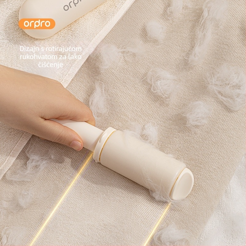 Ordpro Rolnić za dlačice — periva, s izuzetno jakim prianjem, od plastike