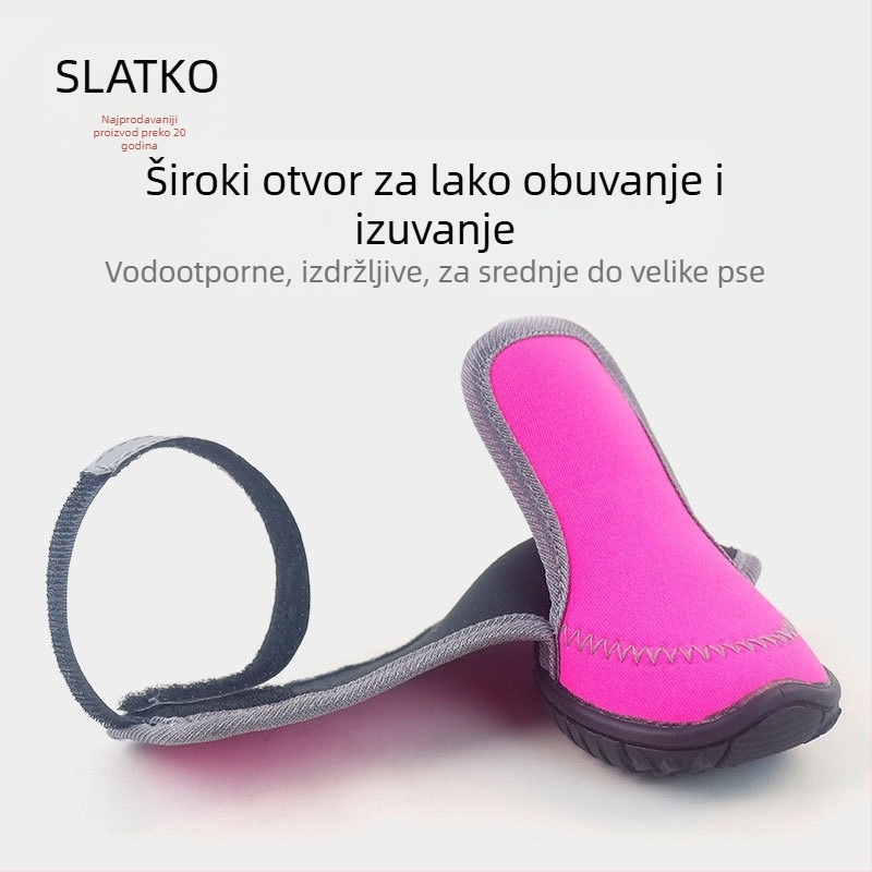 Cipele za pse za sve sezone, vodootporne, prozračne, mekana gumena potplata, sportske cipele za kućne ljubimce, protuklizne, otporne na habanje