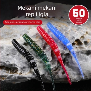 Bear King Meka meka mamac s iglom repom – umjetna mamac za bass, tilapiju i sunfish