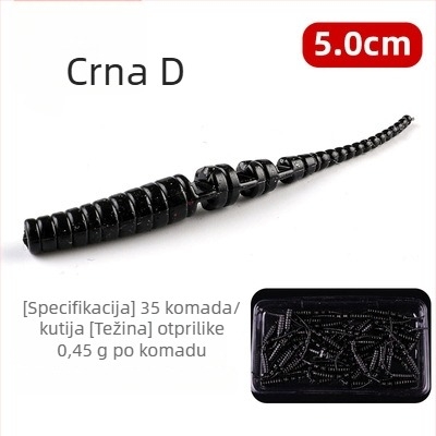 Bear King Meka meka mamac s iglom repom – umjetna mamac za bass, tilapiju i sunfish