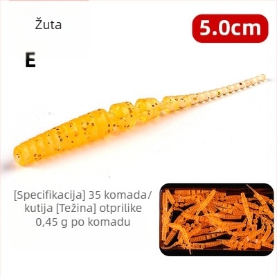 Bear King Meka meka mamac s iglom repom – umjetna mamac za bass, tilapiju i sunfish