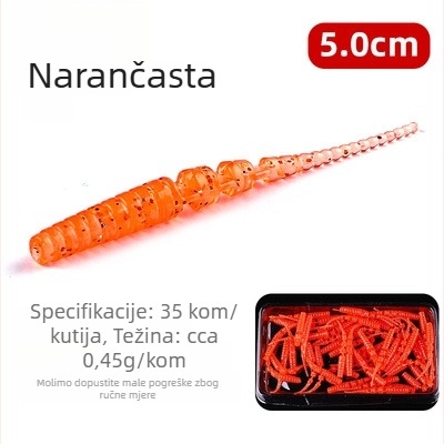 Bear King Meka meka mamac s iglom repom – umjetna mamac za bass, tilapiju i sunfish