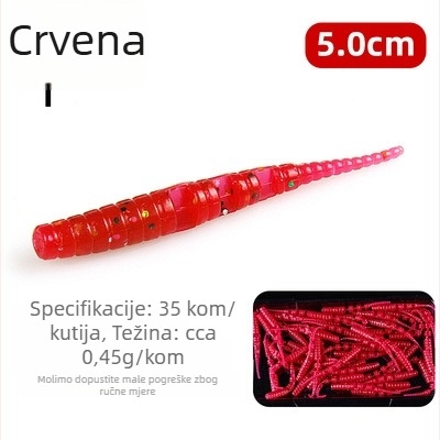 Bear King Meka meka mamac s iglom repom – umjetna mamac za bass, tilapiju i sunfish