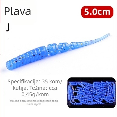 Bear King Meka meka mamac s iglom repom – umjetna mamac za bass, tilapiju i sunfish